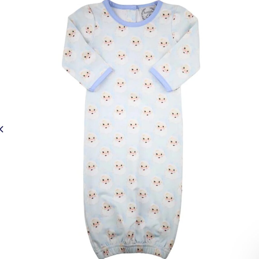 Baby Blue Santa Baby Gown